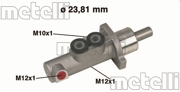 Hoofdremcilinder Metelli 05-0441