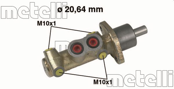 Hoofdremcilinder Metelli 05-0461