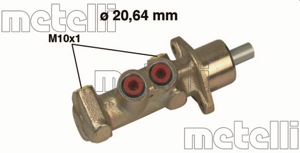 Hoofdremcilinder Metelli 05-0480