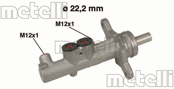 Hoofdremcilinder Metelli 05-0535