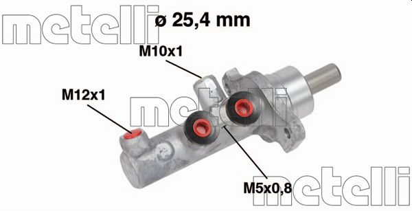 Hoofdremcilinder Metelli 05-0570