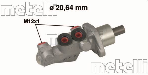 Hoofdremcilinder Metelli 05-0584