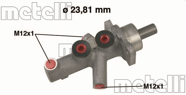 Hoofdremcilinder Metelli 05-0625