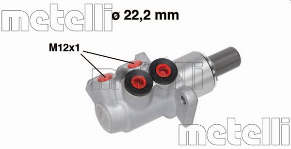 Hoofdremcilinder Metelli 05-0673