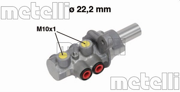 Hoofdremcilinder Metelli 05-0677