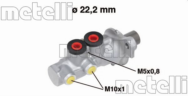 Hoofdremcilinder Metelli 05-0692