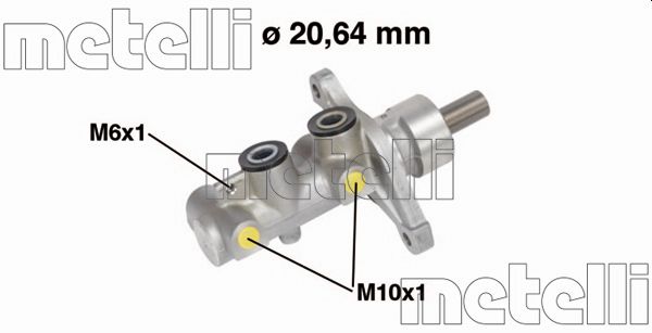 Hoofdremcilinder Metelli 05-0698