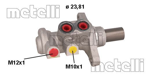 Hoofdremcilinder Metelli 05-0706