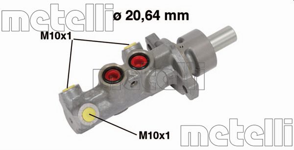 Hoofdremcilinder Metelli 05-0708