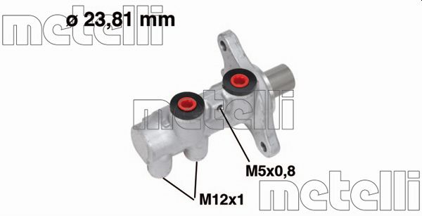 Hoofdremcilinder Metelli 05-0714