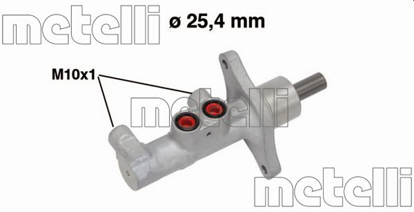 Hoofdremcilinder Metelli 05-0731