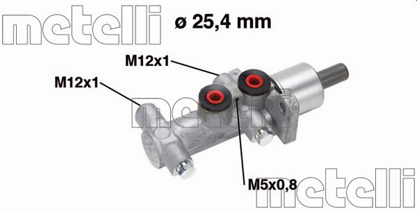 Hoofdremcilinder Metelli 05-0767