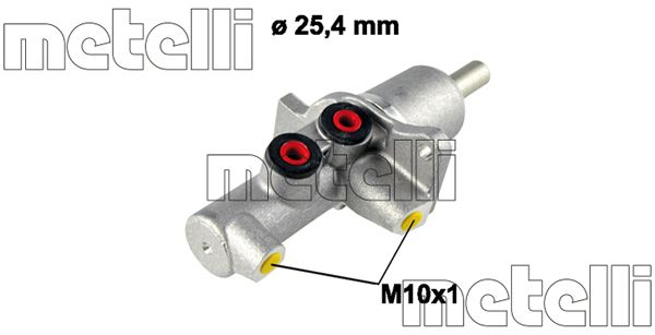 Hoofdremcilinder Metelli 05-0771