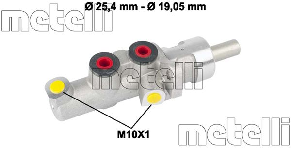 Hoofdremcilinder Metelli 05-0774