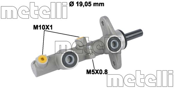 Hoofdremcilinder Metelli 05-0813