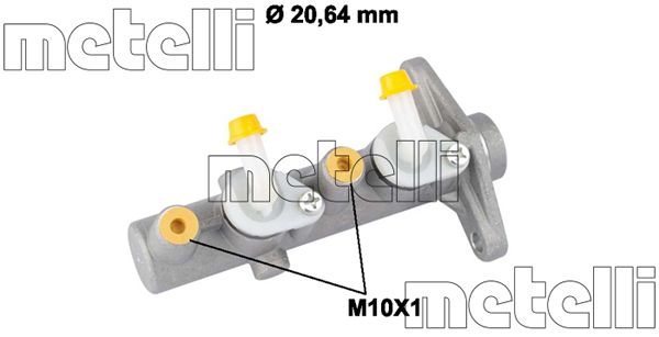 Hoofdremcilinder Metelli 05-0827