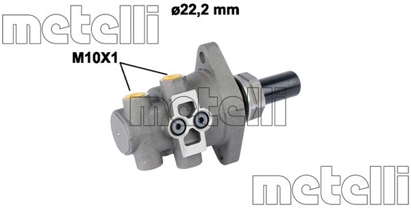 Hoofdremcilinder Metelli 05-0831