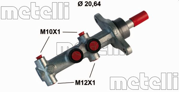 Hoofdremcilinder Metelli 05-0864