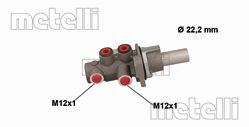Hoofdremcilinder Metelli 05-0888