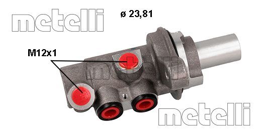 Hoofdremcilinder Metelli 05-0894