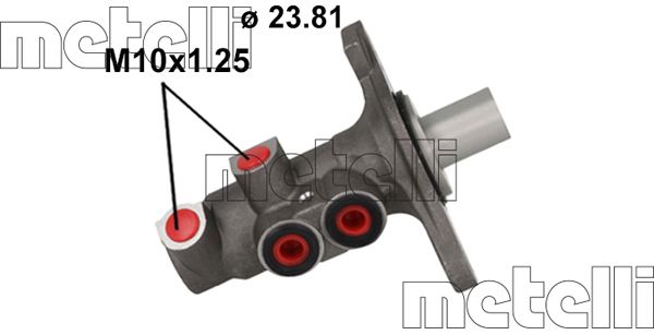 Hoofdremcilinder Metelli 05-1131