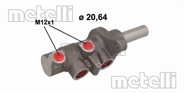 Hoofdremcilinder Metelli 05-1132