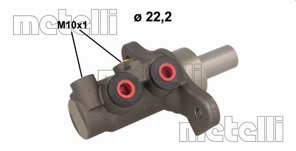 Hoofdremcilinder Metelli 05-1135