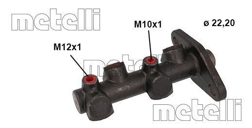 Hoofdremcilinder Metelli 05-1141