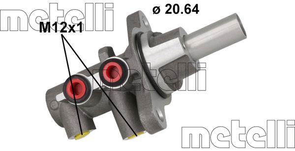 Hoofdremcilinder Metelli 05-1149