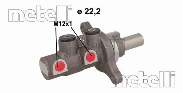 Hoofdremcilinder Metelli 05-1150