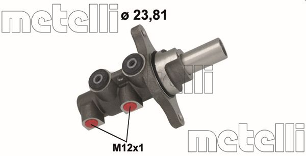 Hoofdremcilinder Metelli 05-1154