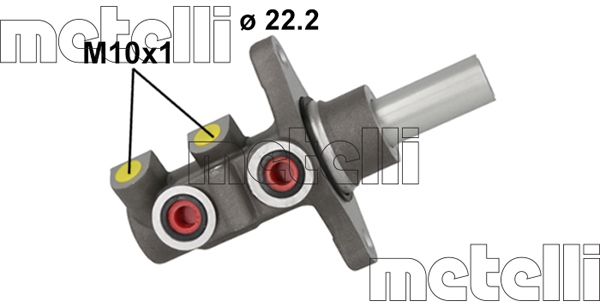 Hoofdremcilinder Metelli 05-1157