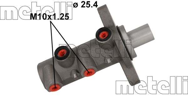 Hoofdremcilinder Metelli 05-1189