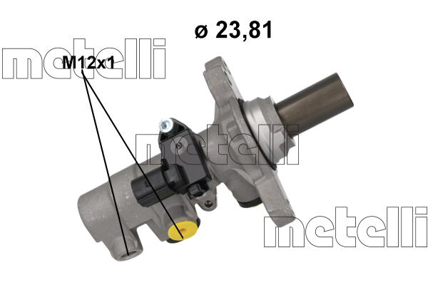 Hoofdremcilinder Metelli 05-1216