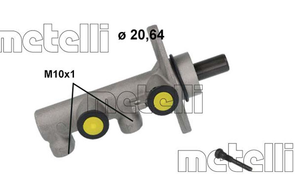 Hoofdremcilinder Metelli 05-1239