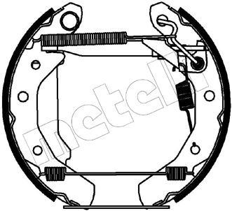 Remschoen set Metelli 51-0186