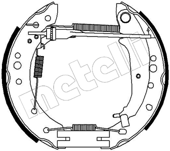 Remschoen set Metelli 51-0214