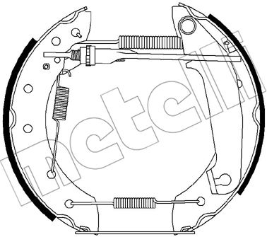 Remschoen set Metelli 51-0252