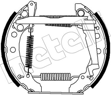 Remschoen set Metelli 51-0277