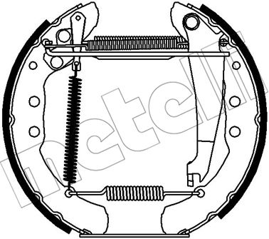 Remschoen set Metelli 51-0419