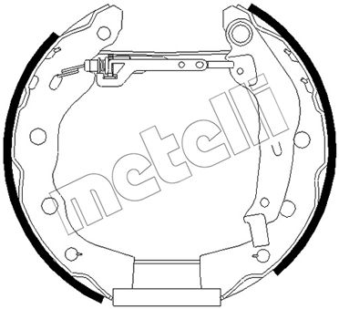 Remschoen set Metelli 51-0485