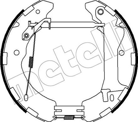 Remschoen set Metelli 51-0493