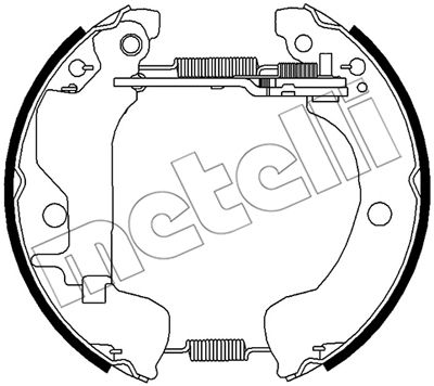 Remschoen set Metelli 51-0507