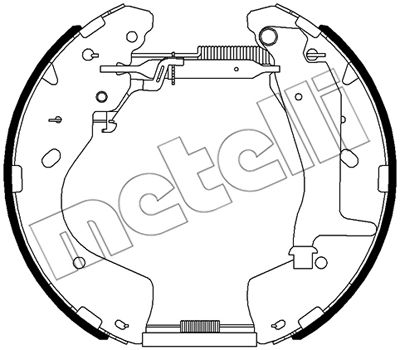 Remschoen set Metelli 51-0522