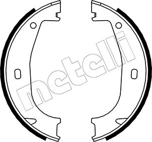 Remschoen set Metelli 53-0016