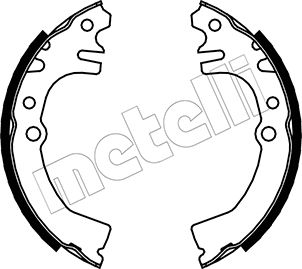 Remschoen set Metelli 53-0038