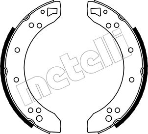 Remschoen set Metelli 53-0101