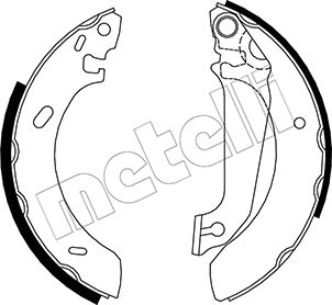 Remschoen set Metelli 53-0120