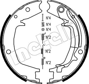 Remschoen set Metelli 53-0179K