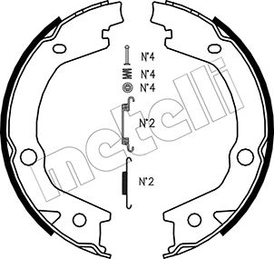 Remschoen set Metelli 53-0184K